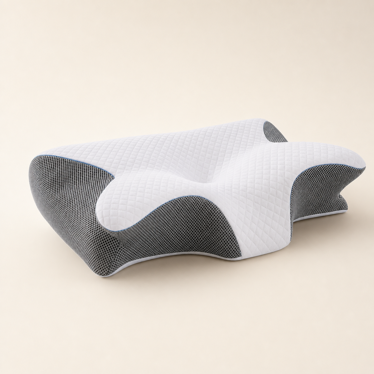 Almohada cervical viscoelástica Galverin en vista de estudio